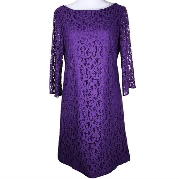 eyelet lace shift dress Easy To Excite Eyelet Shift Dress In Black main image 1